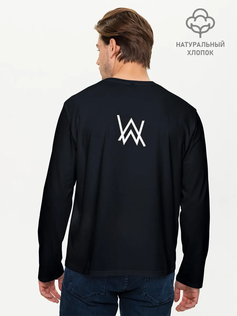 Мужской лонгслив базовый / Alan Walker