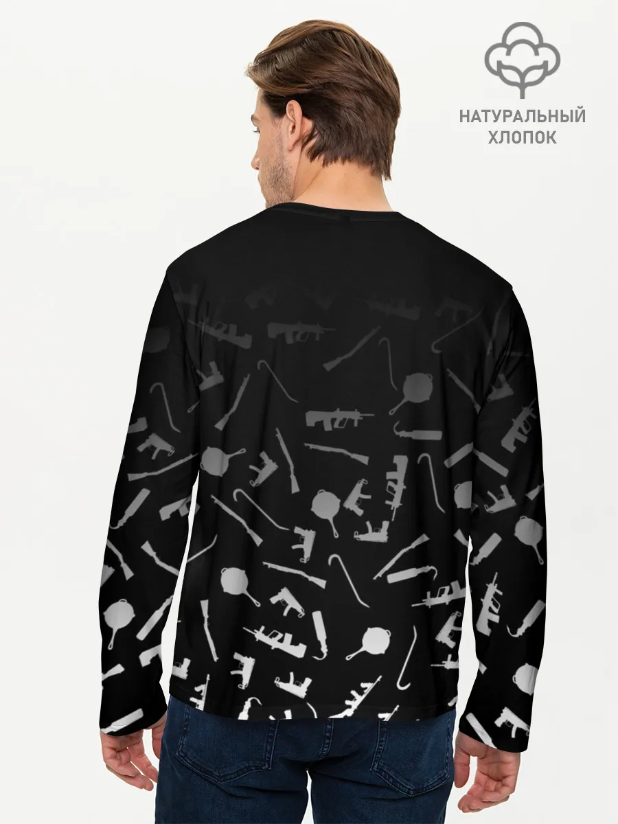 Мужской лонгслив базовый / PUBG