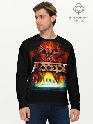 Мужской лонгслив базовый / Accept