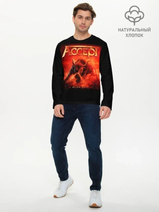 Мужской лонгслив базовый / Accept