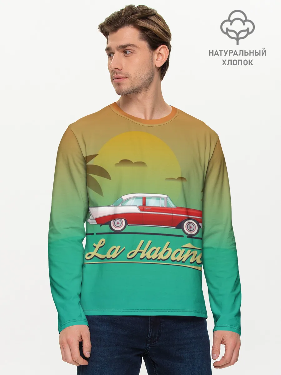 Мужской лонгслив базовый / La Habana