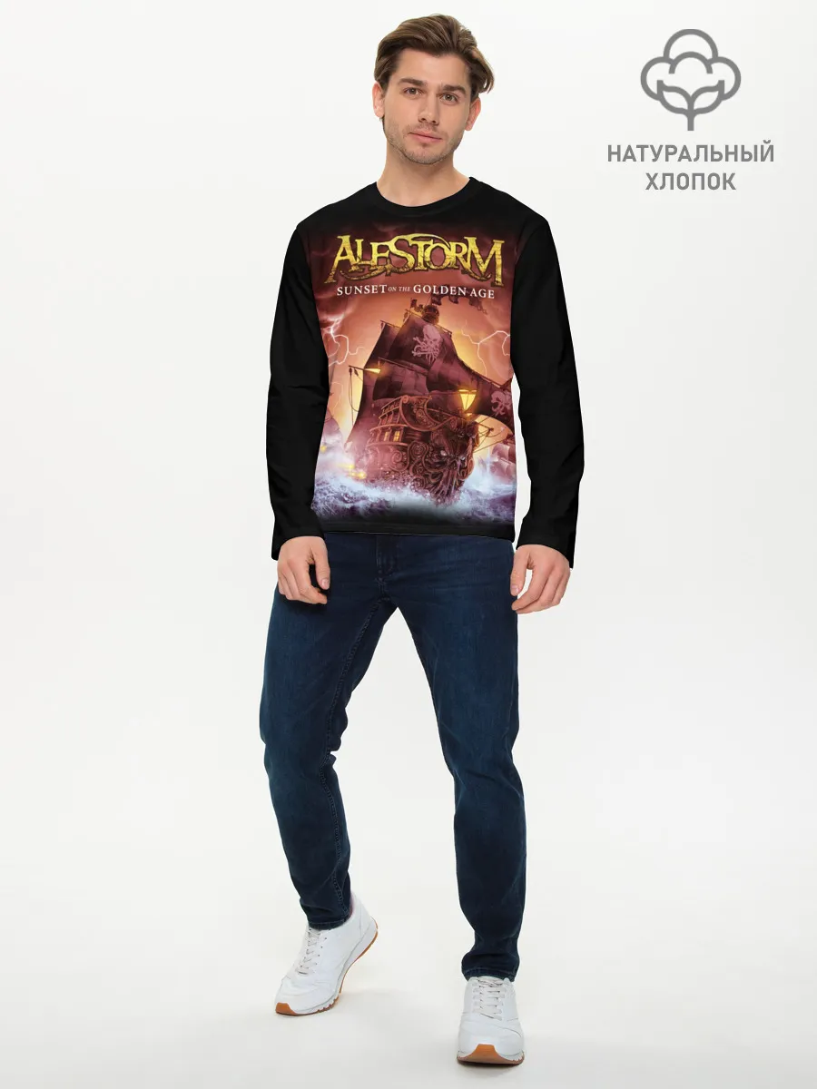 Мужской лонгслив базовый / Alestorm