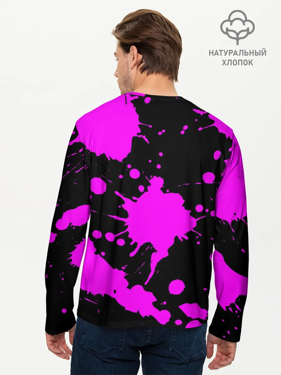 Мужской лонгслив базовый / MONOKUMA Puhuhuhu