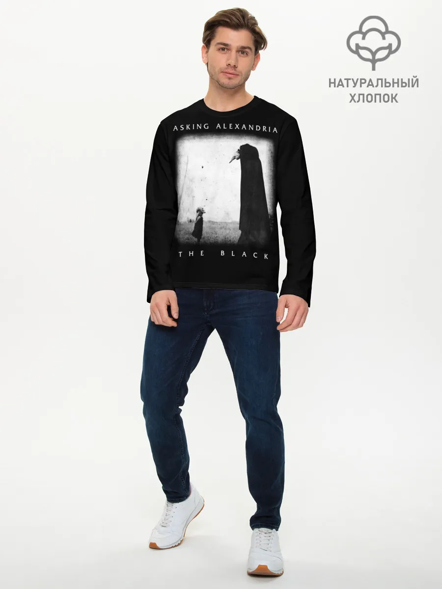 Мужской лонгслив базовый / Asking Alexandria