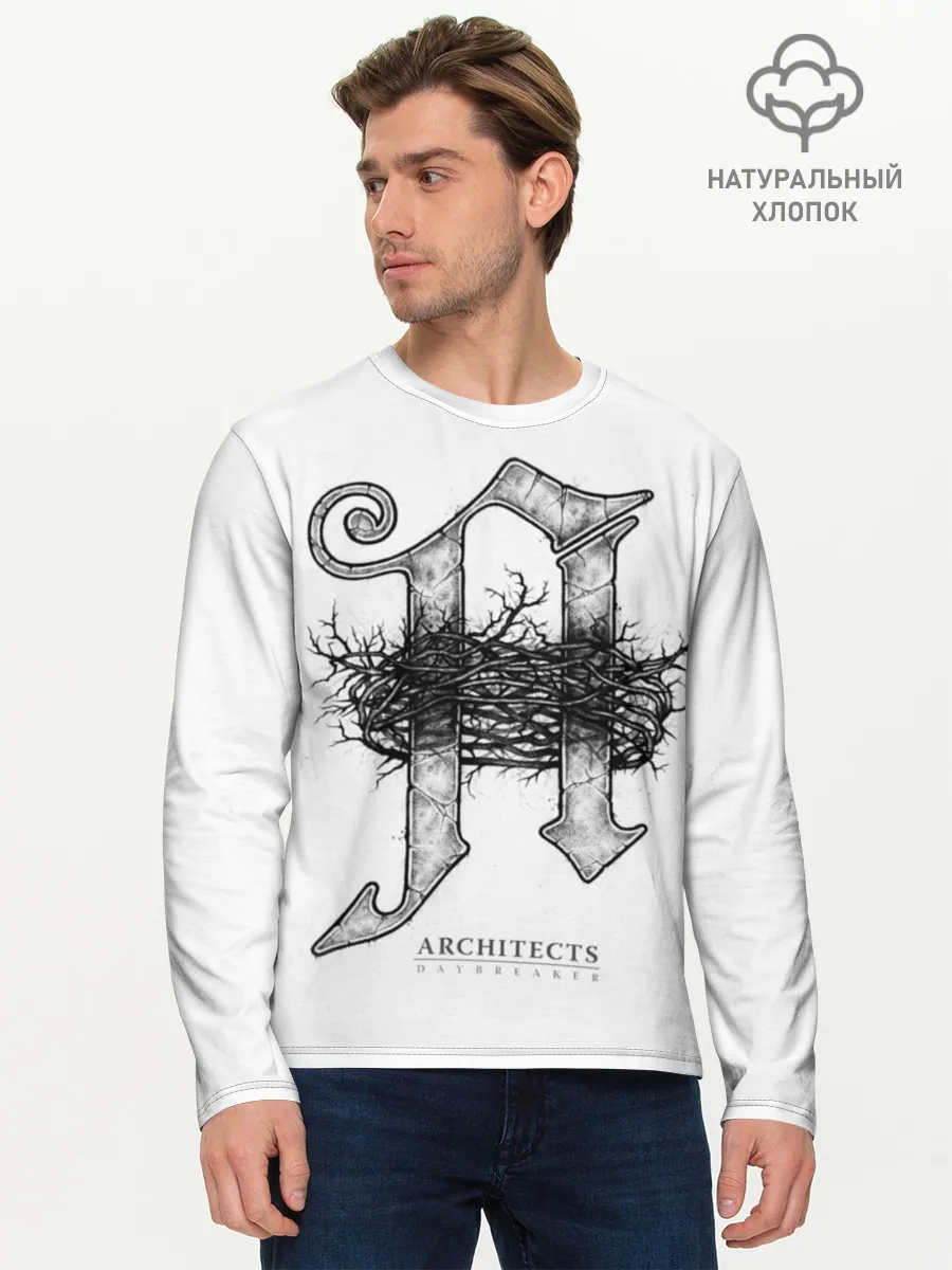 Мужской лонгслив базовый / Architects