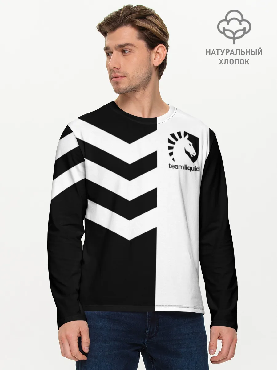 Мужской лонгслив базовый / Team Liquid