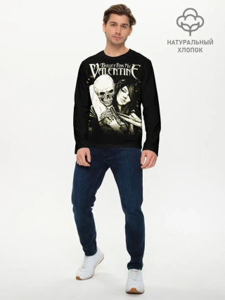 Мужской лонгслив базовый / Bullet For My Valentine