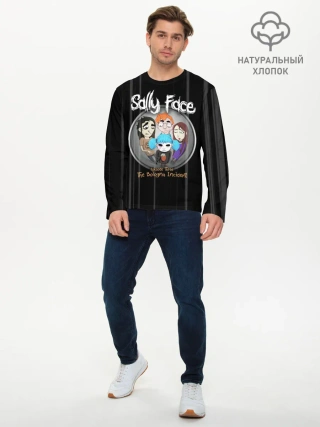 Мужской лонгслив базовый / Sally Face Episode Three