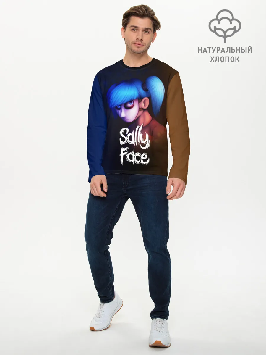 Мужской лонгслив базовый / SALLY FACE