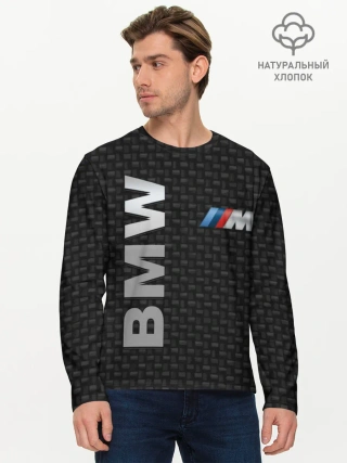 Мужской лонгслив базовый / BMW