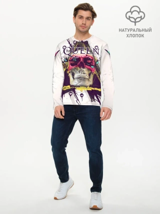 Мужской лонгслив базовый / Queen