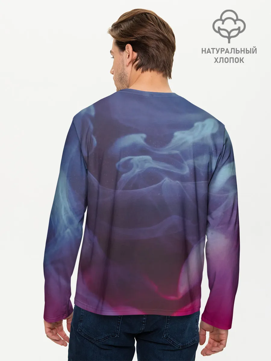 Мужской лонгслив базовый / Футболка Smoke