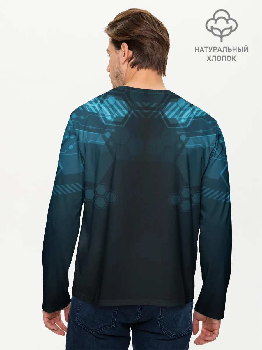 Мужской лонгслив базовый / HOCKEY