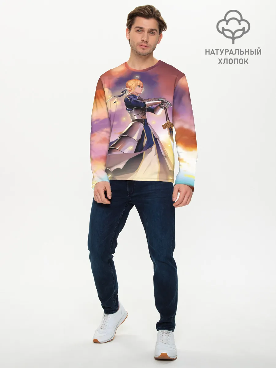 Мужской лонгслив базовый / Великий приказ