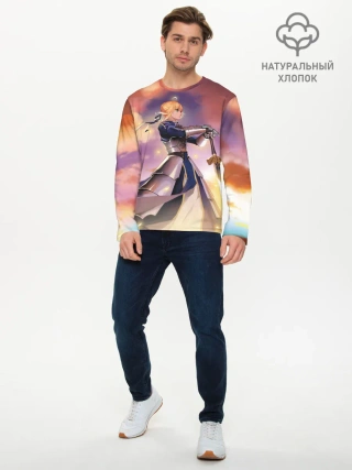 Мужской лонгслив базовый / Великий приказ