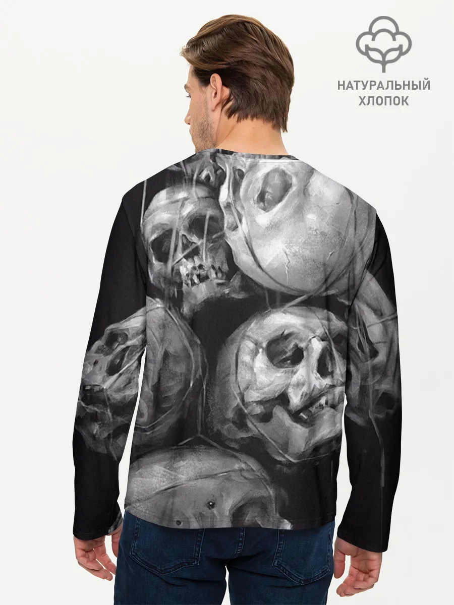 Мужской лонгслив базовый / Iron Maiden