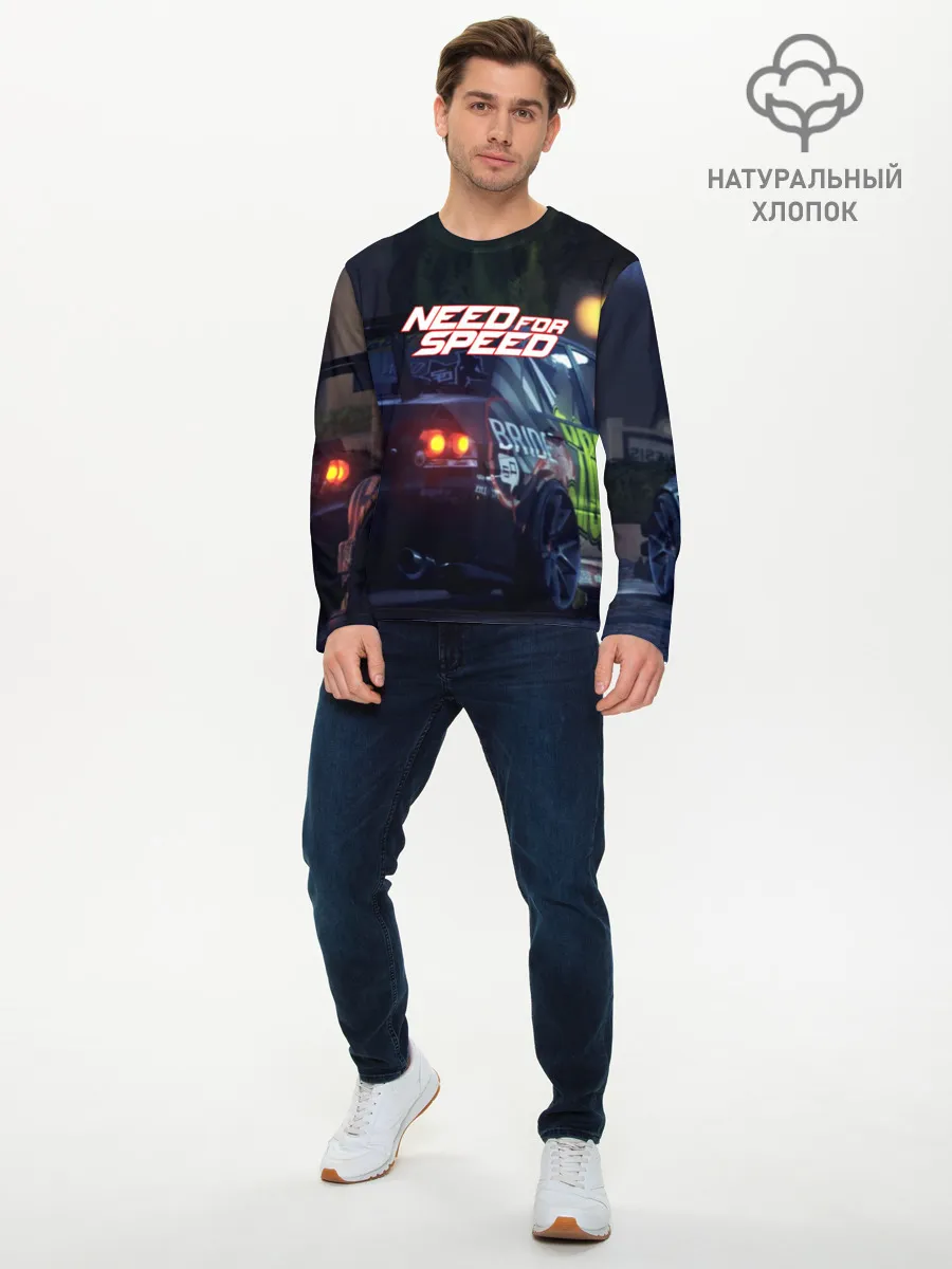 Мужской лонгслив базовый / NFS