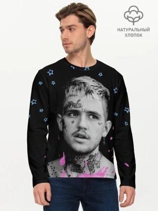 Мужской лонгслив базовый / LIL PEEP - Runaway