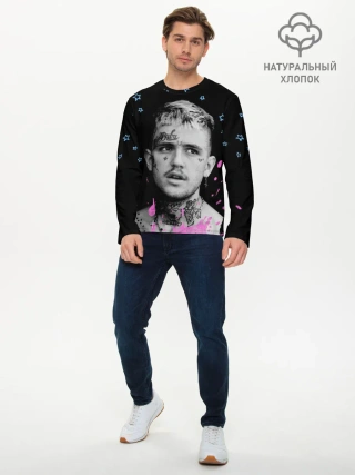 Мужской лонгслив базовый / LIL PEEP - Runaway