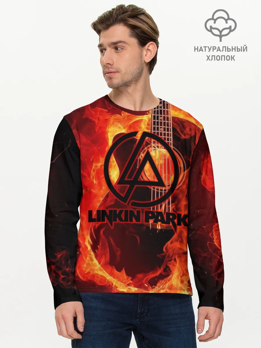 Мужской лонгслив базовый / Linkin Park