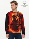 Мужской лонгслив базовый / Linkin Park