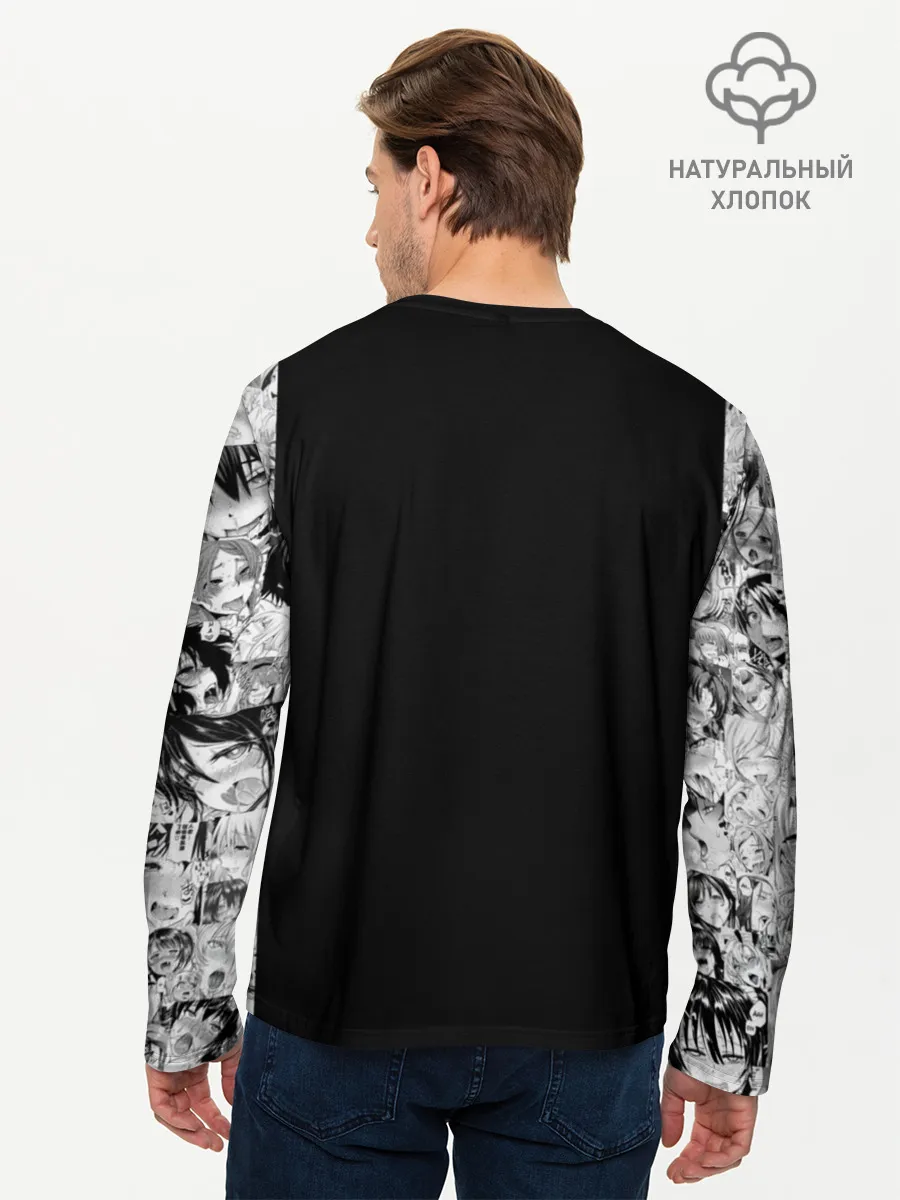 Мужской лонгслив базовый / Японская анимация