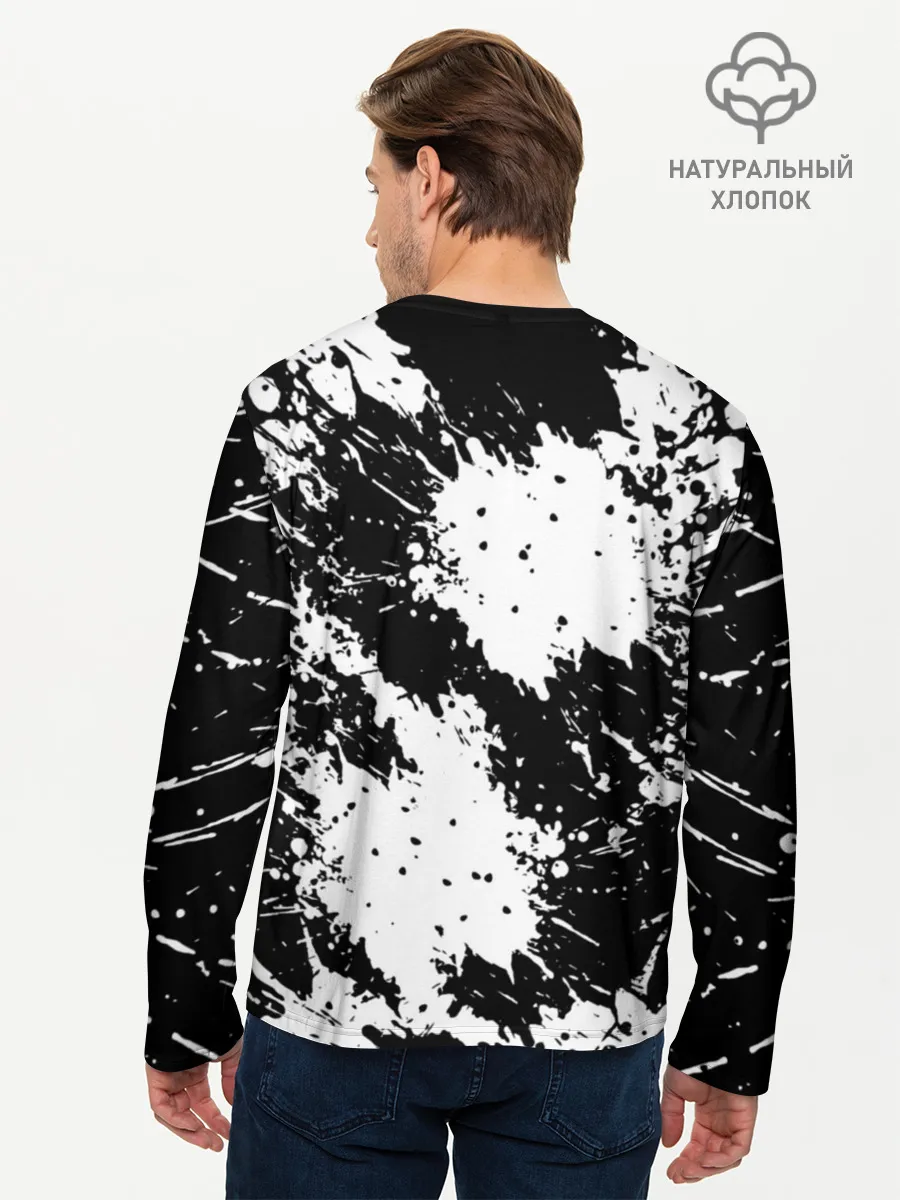 Мужской лонгслив базовый / NASA