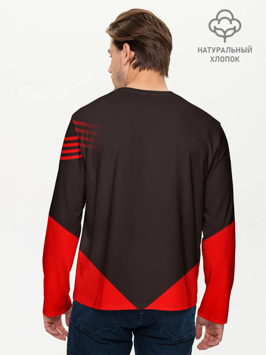 Мужской лонгслив базовый / Hockey