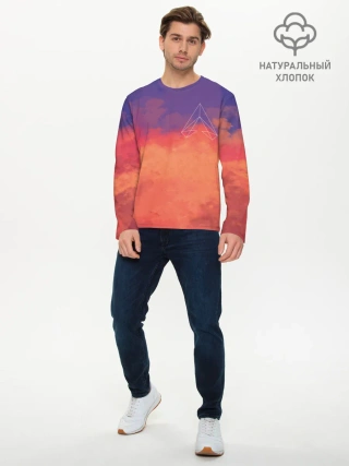 Мужской лонгслив базовый / Apex