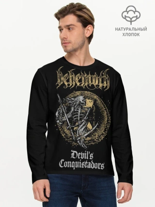 Мужской лонгслив базовый / Behemoth