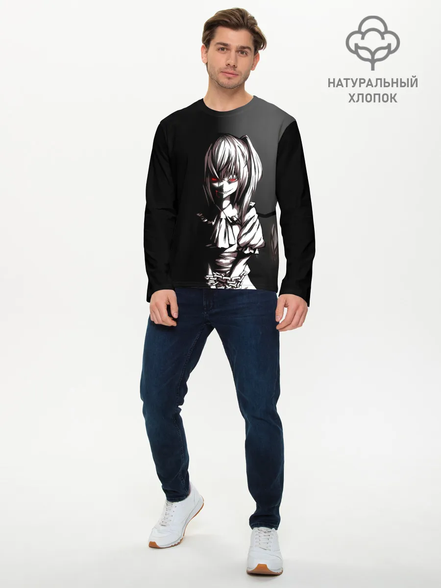 Мужской лонгслив базовый / Touhou - Flandre Scarlet