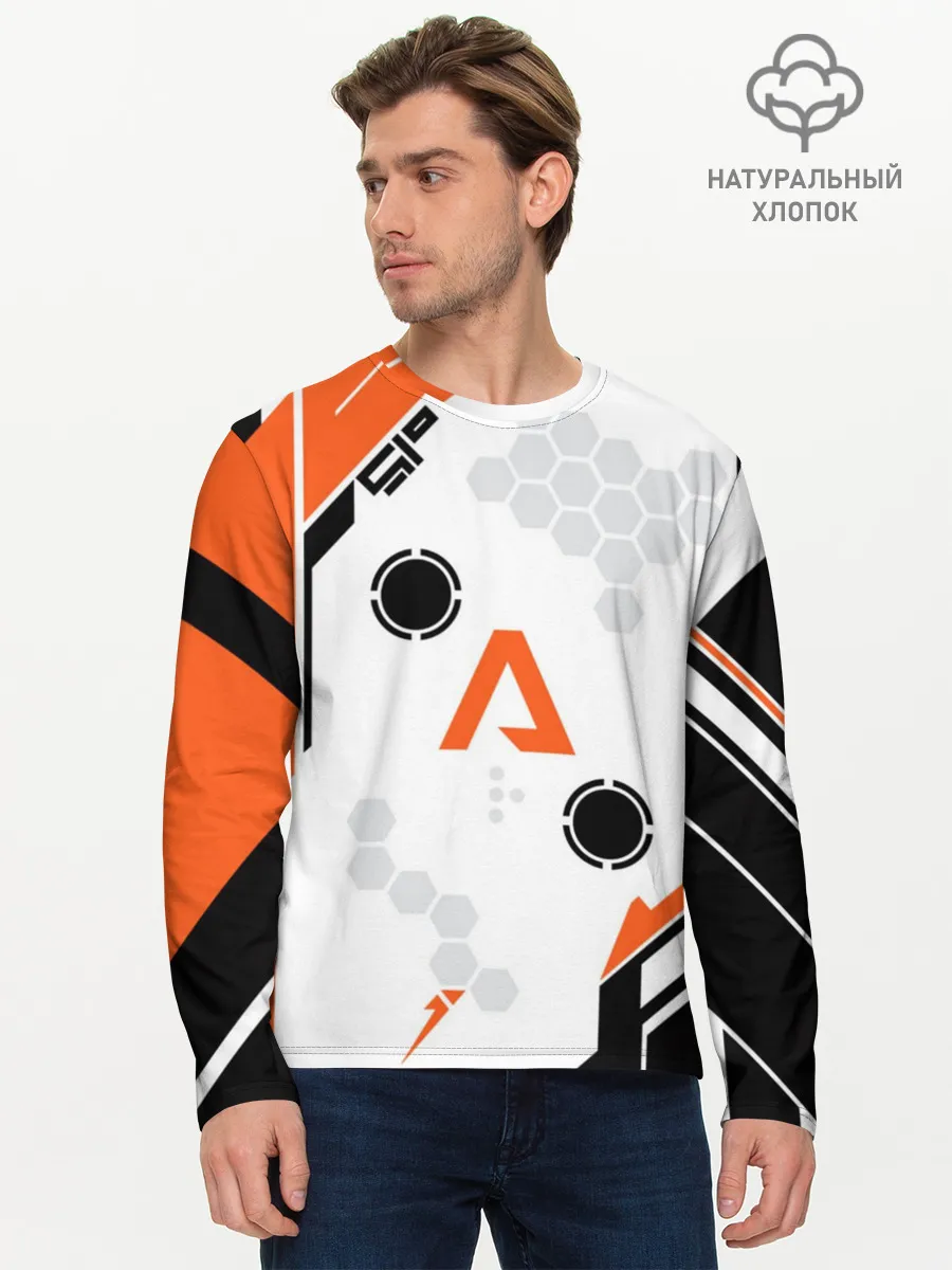 Мужской лонгслив базовый / Apex Legends Titanfall