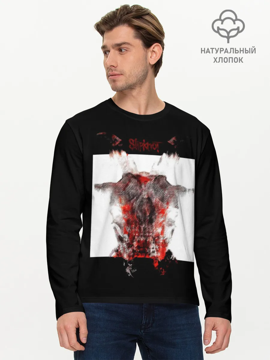 Мужской лонгслив базовый / Slipknot All Out Life