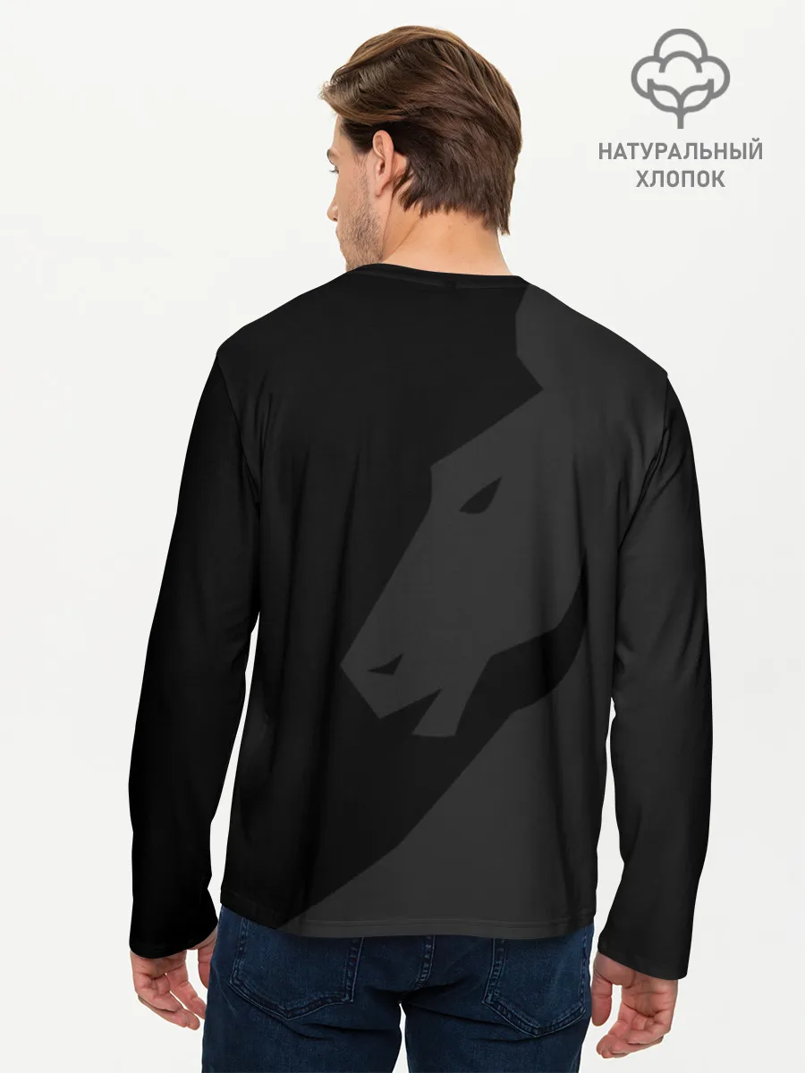 Мужской лонгслив базовый / TEAM LIQUID | ТИМ ЛИКВИД