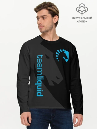 Мужской лонгслив базовый / TEAM LIQUID | ТИМ ЛИКВИД