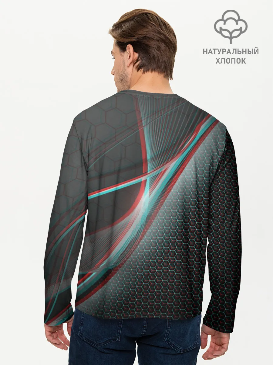 Мужской лонгслив базовый / RUSSIA.