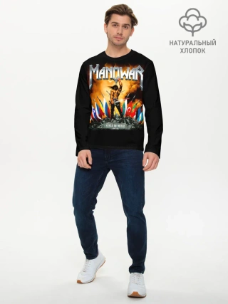 Мужской лонгслив базовый / Manowar