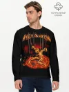 Мужской лонгслив базовый / Helloween