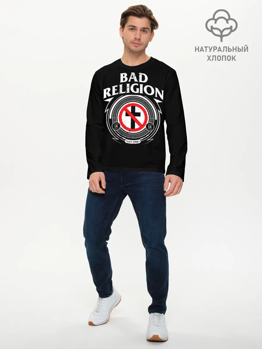 Мужской лонгслив базовый / Bad Religion