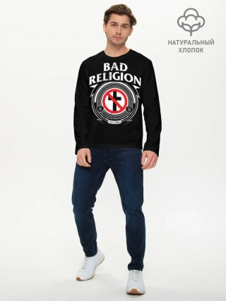 Мужской лонгслив базовый / Bad Religion