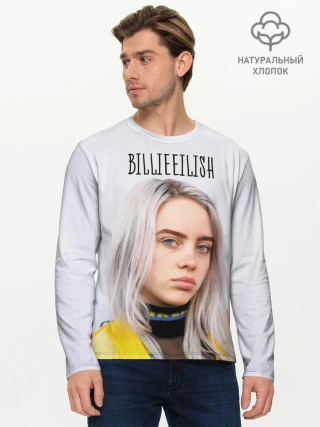 Мужской лонгслив базовый / BillieEilish