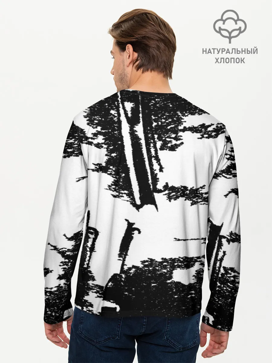 Мужской лонгслив базовый / Ведьмак