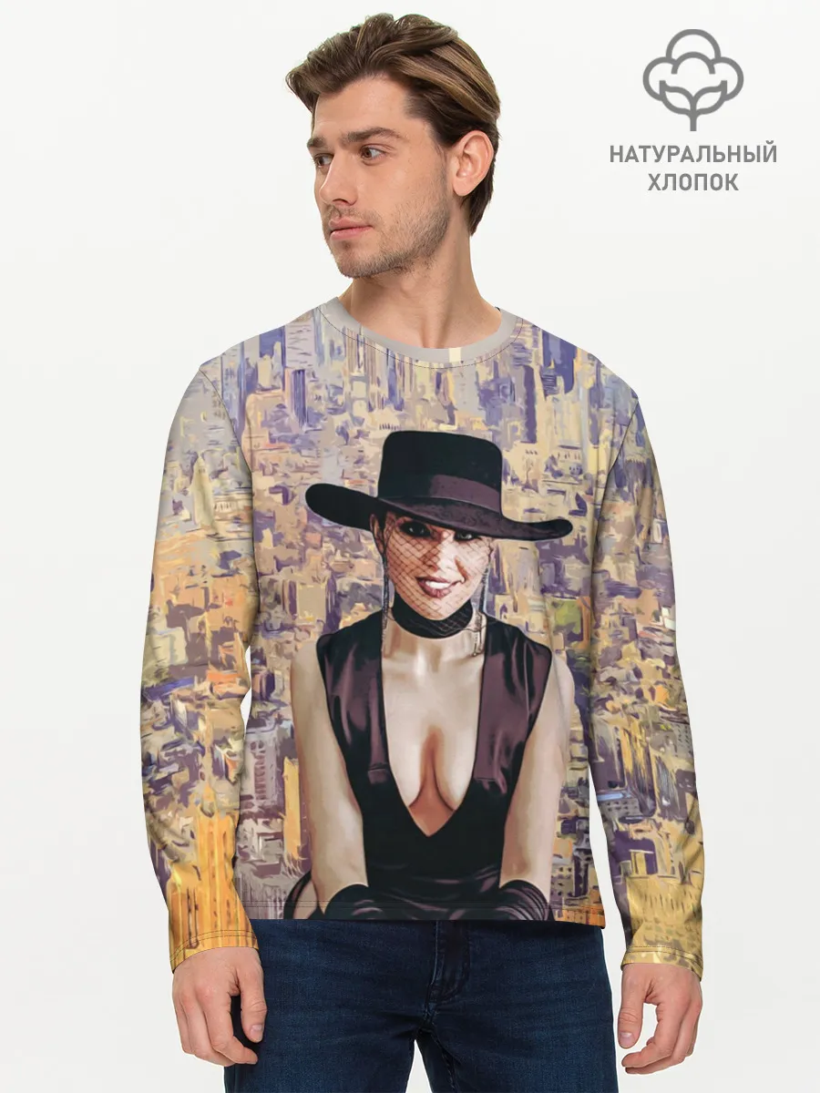 Мужской лонгслив базовый / Maruv