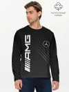 Мужской лонгслив базовый / Mercedes