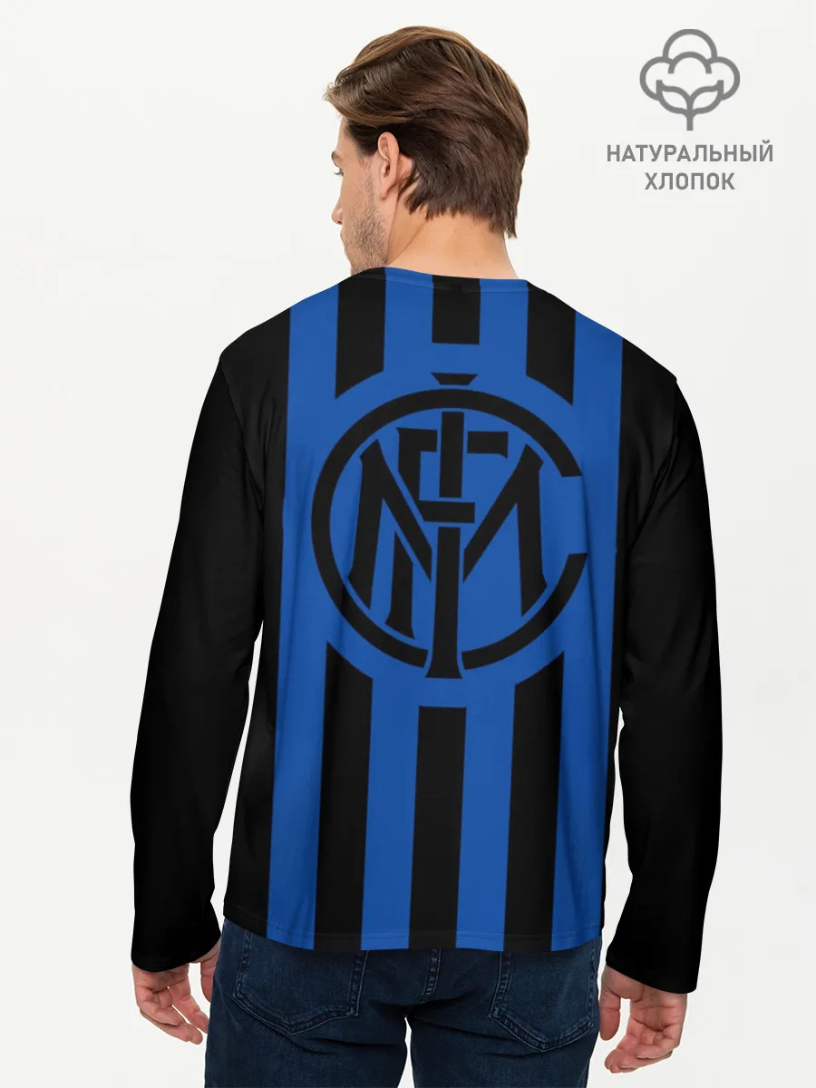 Мужской лонгслив базовый / Интер Милан