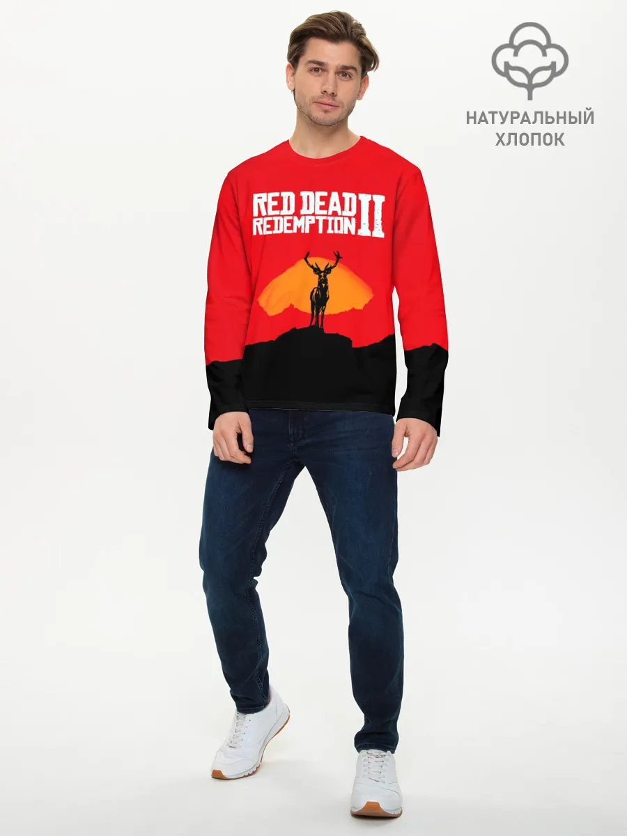 Мужской лонгслив базовый / RDR2