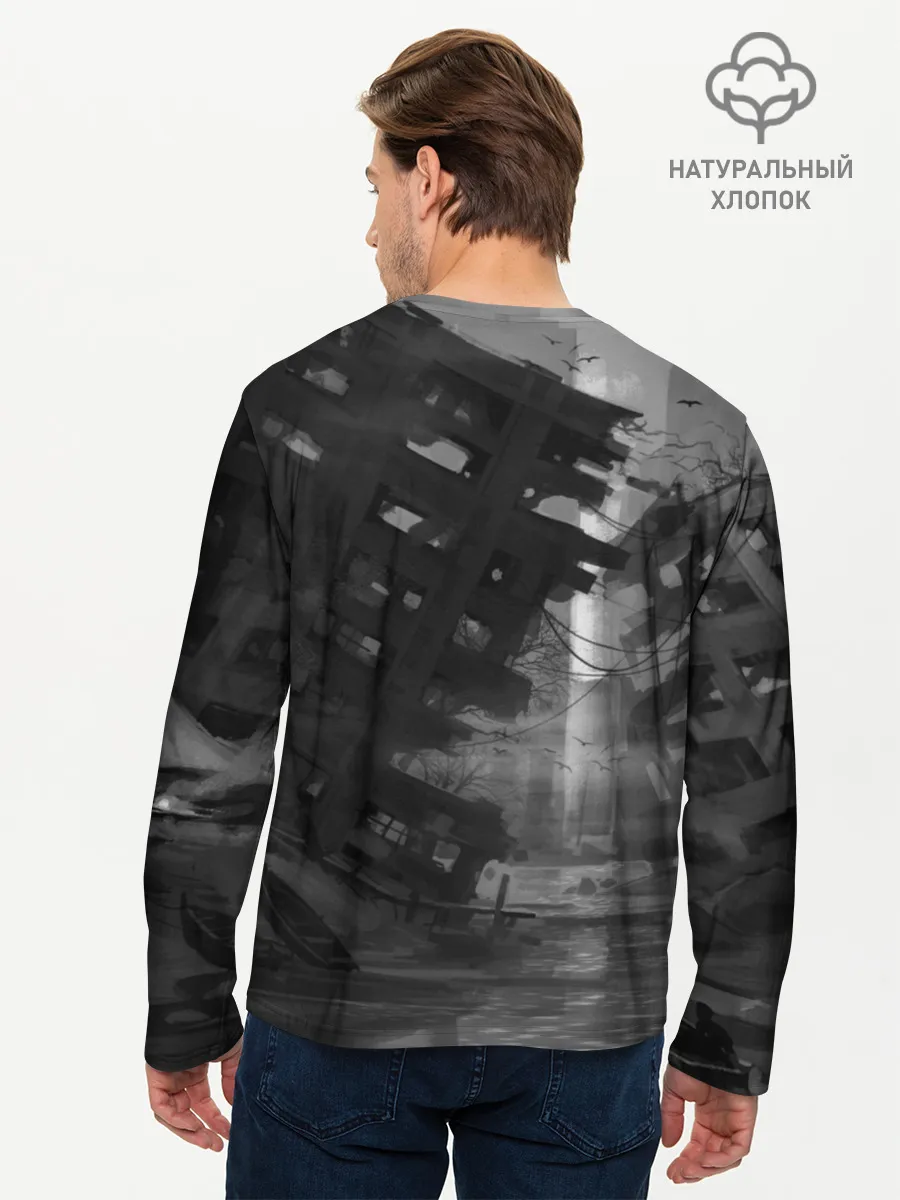 Мужской лонгслив базовый / The Sinking City