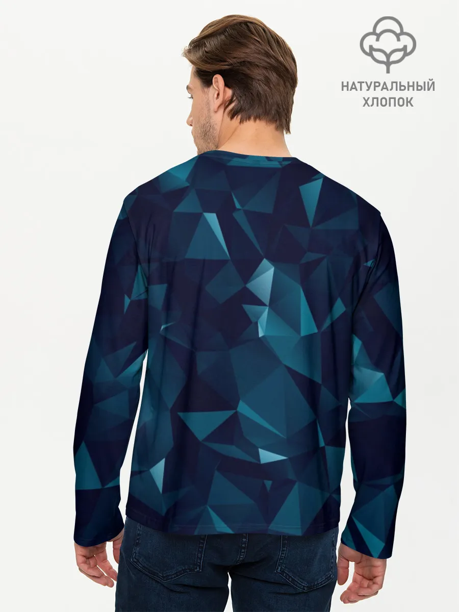 Мужской лонгслив базовый / БЕГИ! ОНА ТЕБЯ СОЖРЕТ!