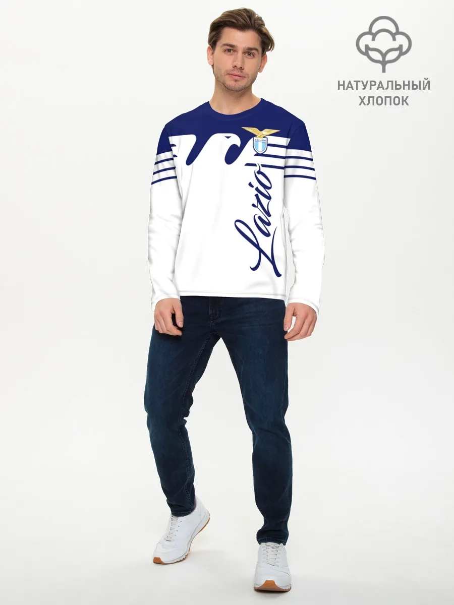 Мужской лонгслив базовый / Лацио