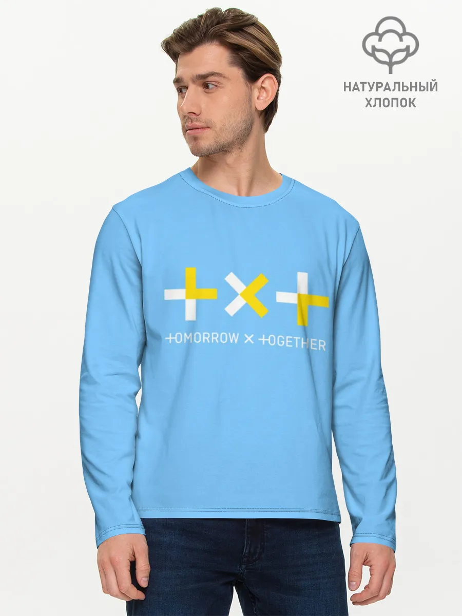 Мужской лонгслив базовый / TOMORROW X TOGETHER / TXT